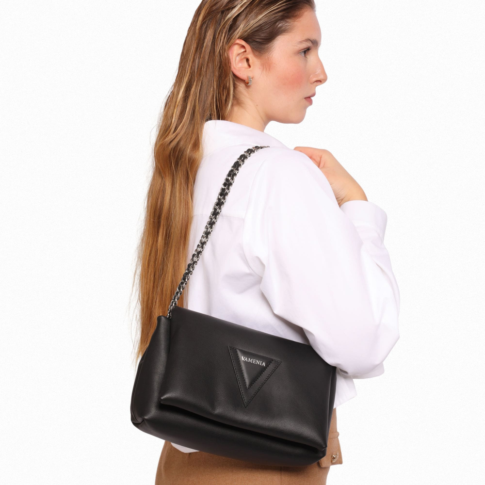 Shoulder made of calfskin gray EPONA Midi